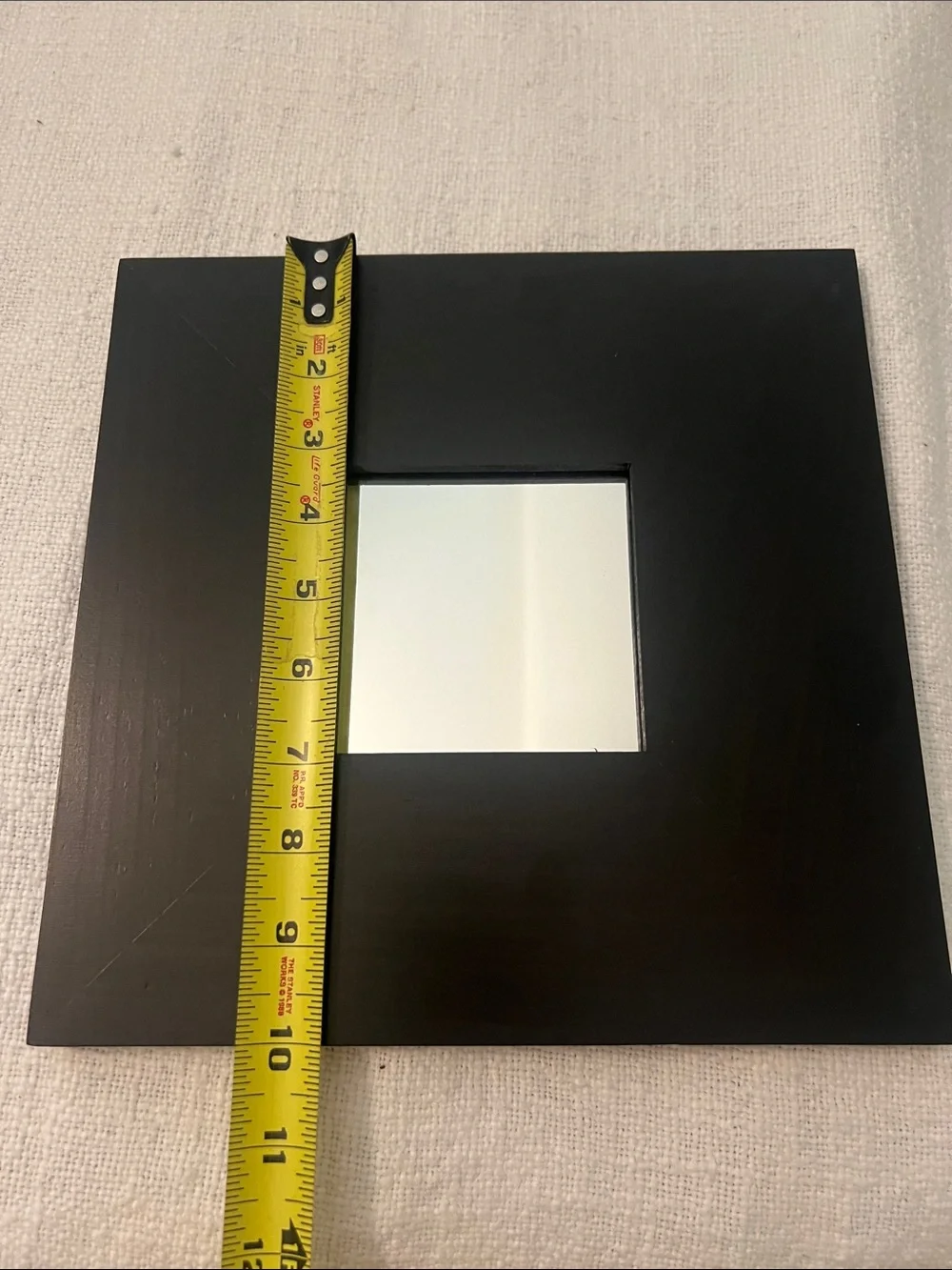 IKEA Malmo Set of 4 Black Square Wall Mirrors 10x10 inches